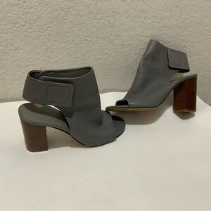 Vince ‘Faye’ Open Toe Gray Bootie size 6.5
